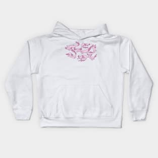 axolotl party Kids Hoodie